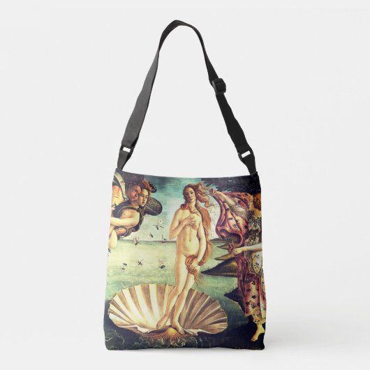 De geboorte van Venus Crossbody Tas (Achterkant)
