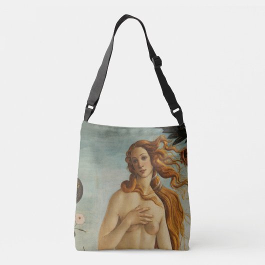 De Geboorte van Venus Crossbody Tas (Achterkant)
