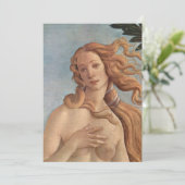 De geboorte van Venus (detail) door Sandro Bottice (Staand voorkant)