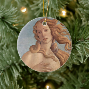 De geboorte van Venus (detail) door Sandro Bottice Keramisch Ornament