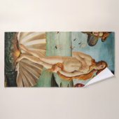 De geboorte van Venus (details), Sandro Botticelli Badhanddoek (Badhanddoek)