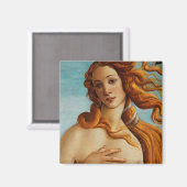 De geboorte van Venus (details), Sandro Botticelli Magneet (Voorkant / Achterkant)