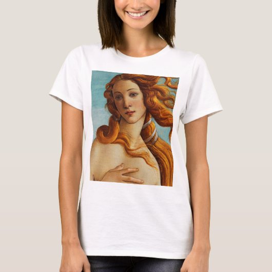 De geboorte van Venus (details), Sandro Botticelli T-shirt (Voorkant)