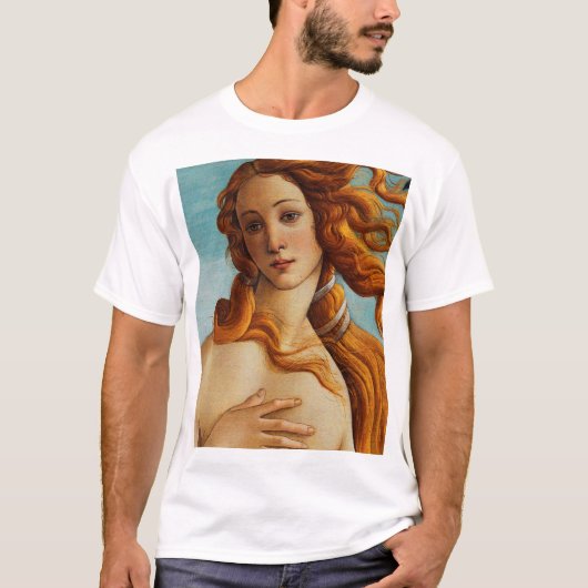 De geboorte van Venus (details), Sandro Botticelli T-shirt (Voorkant)
