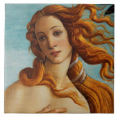 De geboorte van Venus (details), Sandro Botticelli Tegeltje (Voorkant)