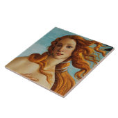 De geboorte van Venus (details), Sandro Botticelli Tegeltje (Zijkant)
