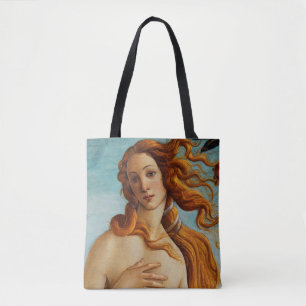 De geboorte van Venus (details), Sandro Botticelli Tote Bag