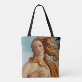De geboorte van Venus (details), Sandro Botticelli Tote Bag (Achterkant)