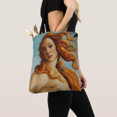 De geboorte van Venus (details), Sandro Botticelli Tote Bag (Dichtbij)