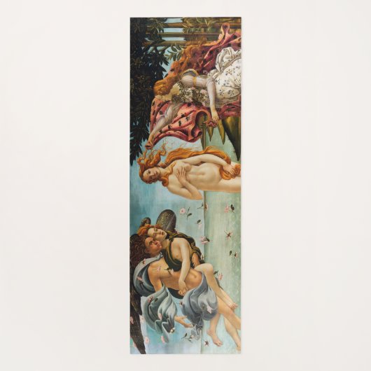 De geboorte van Venus (details), Sandro Botticelli Yogamat (Achterkant)