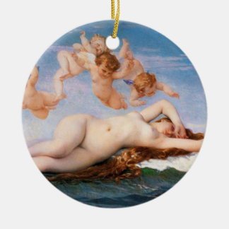 De geboorte van Venus door Alexandre Cabanel van 1 Keramisch Ornament