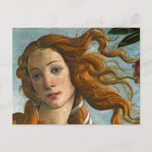 De geboorte van Venus door Botticelli-Briefkaart Briefkaart (Voorkant)