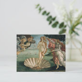 De geboorte van Venus door Botticelli-Briefkaart Briefkaart (Staand voorkant)