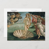 De geboorte van Venus door Botticelli-Briefkaart Briefkaart (Voorkant / Achterkant)
