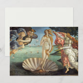 De geboorte van Venus door Sandro Botticelli (Voorkant / Achterkant)