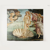 De geboorte van Venus door Sandro Botticelli (1485 Wandkleed (Voorkant (horizontaal))