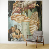 De geboorte van Venus door Sandro Botticelli (1485 Wandkleed (In situ)