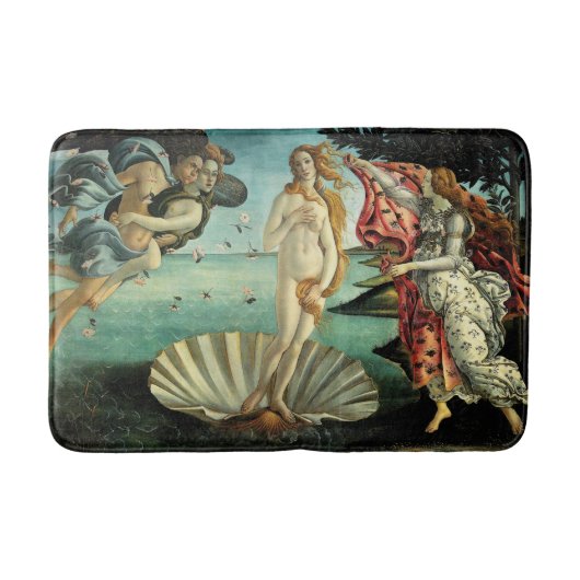De geboorte van Venus door Sandro Botticelli Badmat (Voorkant)