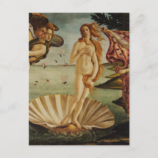 De geboorte van Venus door Sandro Botticelli Briefkaart (Voorkant)