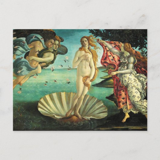 De geboorte van Venus door Sandro Botticelli Briefkaart (Voorkant)