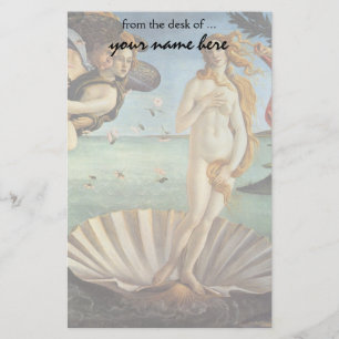 De geboorte van Venus door Sandro Botticelli Briefpapier