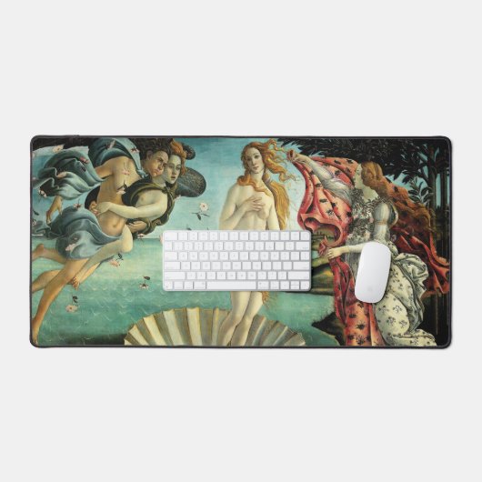 De geboorte van Venus door Sandro Botticelli Bureaumat (Keyboard & Muis)