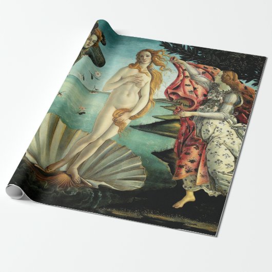 De geboorte van Venus door Sandro Botticelli Cadeaupapier (Uitgerold)