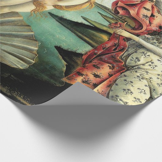 De geboorte van Venus door Sandro Botticelli Cadeaupapier (Hoek)
