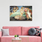 De Geboorte van Venus door Sandro Botticelli Canvas Afdruk (Insitu (Woonkamer))
