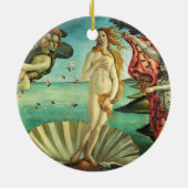 De geboorte van Venus door Sandro Botticelli Keramisch Ornament (Achterkant)