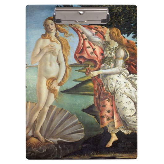 De geboorte van Venus door Sandro Botticelli Klembord (Voorkant)
