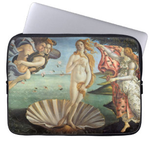 De Geboorte van Venus door Sandro Botticelli Laptop Sleeve