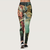 De geboorte van Venus door Sandro Botticelli Leggings (Achterkant)