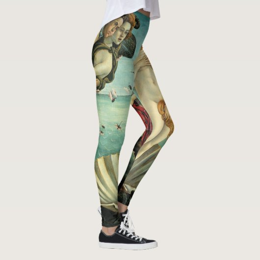 De geboorte van Venus door Sandro Botticelli Leggings (Rechts)