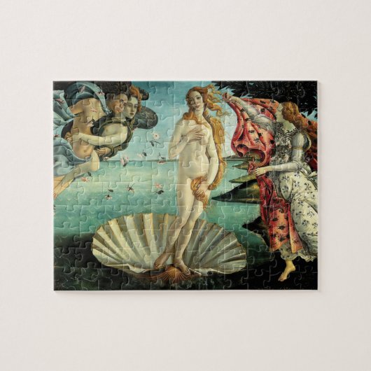 De geboorte van Venus door Sandro Botticelli Legpuzzel (Horizontaal)