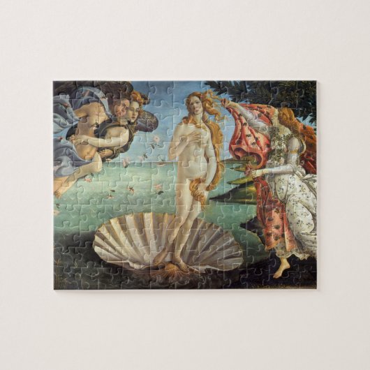 De geboorte van Venus door Sandro Botticelli Legpuzzel (Horizontaal)
