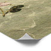 De geboorte van Venus door Sandro Botticelli Poster (Hoek)