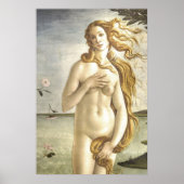 De geboorte van Venus door Sandro Botticelli Poster (Voorkant)