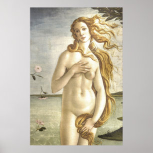 De geboorte van Venus door Sandro Botticelli Poster