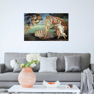 De geboorte van Venus door Sandro Botticelli Poster