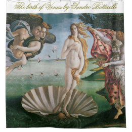De geboorte van Venus door Sandro Botticelli,Renai Douchegordijn