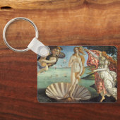 De geboorte van Venus door Sandro Botticelli Sleutelhanger (Achterkant)