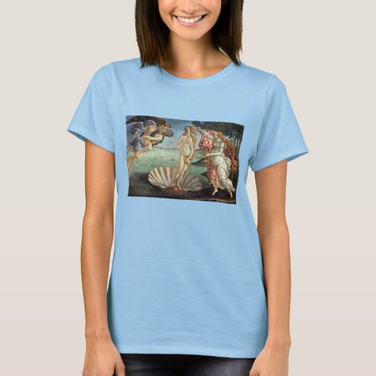 De geboorte van Venus door Sandro Botticelli T-shirt (Voorkant)