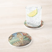 De geboorte van Venus door Sandro Botticelli Zandsteen Onderzetter (Zijkant)