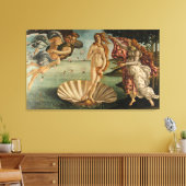 De geboorte van Venus (drieluik) Canvas Afdruk (Insitu (Woonkamer))
