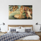 De geboorte van Venus (drieluik) Canvas Afdruk (Insitu (Slaapkamer))