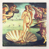 De geboorte van Venus Glazen Onderzetter (Voorkant)