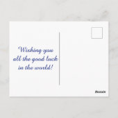 De geboorte van Venus in de Grote Golf Briefkaart (Achterkant)