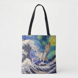 De geboorte van Venus in de Grote Golf Tote Bag
