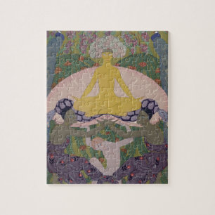 De geboorte van Venus (inkt en W/c op papier) (zie Legpuzzel